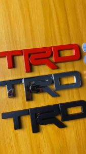 TRD Emblem Logo Mobil Toyota Bahan Metal Premium Dekorasi Mobil Toyota