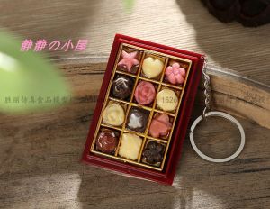 Mô Hình Thực Tế Miniature Food Toy Đồ Chơi Mô Phỏng DIY Chocolate Cake Đồ Chơi Nhà Giả Vờ Móc Chìa Khóa Bằng Nhựa Đồ Chơi Cho Trẻ Em Từ 3 Tuổi Trở Lên