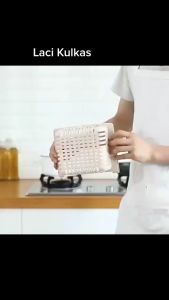 Rak Kulkas Storage Box Penyimpanan Multifungsi Wadah Telur Sayur Keranjang Sekat Serbaguna Praktis