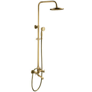 JUNSHEN | Vintage Copper Shower Faucet Set