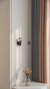 2pcs/set Retro Hold Practical Durable Curtain Holder Wall Hanger Curtain Holdback Mounted Metal Hooks