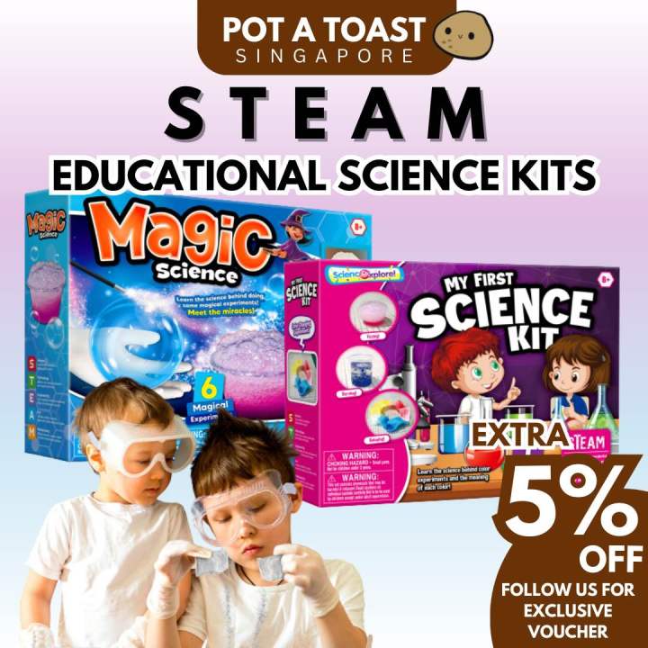 STEAM GeoCentral Science Explore Kids Science Kits Toys Lazada Singapore