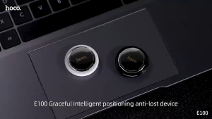 2025 New HOCO E100 Original 100% Smart Tracker for Apple mini Anti-lost Device Works with iOS Find My network app for iPad pro iPhone 16Pro max wallet