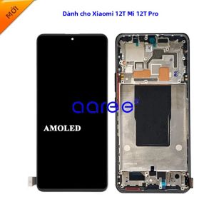 Màn Hình LCD Xiaomi Mi 12T/12T Pro AMOLED Với Bộ Số Hóa Cảm Ứng Màn Hình Cảm Ứng Điện Dung Cho Điện Thoại Di Động