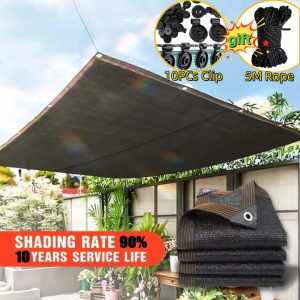 Sunshade Net Anti-UV Resistant 98% Net Sunscreen Waterproof Shade Outdoor Garden Greenhouse for Plants