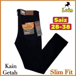🔥READY STOCK🔥MEN JEANS SLIMFIT SCTRECHABLE SELUAR PANJANG/PENDEK LELAKI KAIN GETAH DENIM SELUAR JEANS