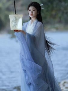 Elegant Cold Style Hanfu Womens Dance Costume Adult Classic Fairy Tale Performance Clothes Traditional Chinese Clothing