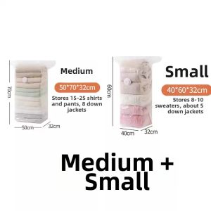 Airtight Vacuum Compression Bag For Quilts Clothes Student Moving
