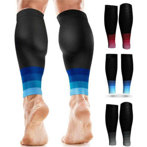 1Pair Calf Compression Sleeves Men Women Shin Splint Calf Support Brace Compression Leg Sleeves Calf Sock for Leg Cramp Relief Leg Swollen Varicose Veins Travel Work Sports