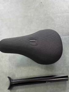 Ultralight Hollow Leather BMX Bike Pivotal Seat Post Mountain Road Bike Soft Cushion Saddle Comfortable Lightweight Seat