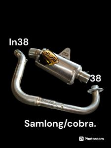 ORIGINAL INLET38 KNALPOT RJF LEHER SAMLONG OVAL NMAX AEROX PCX LEXI VARIO 110/125/150/160 PCX 150/160 BEAT KARBU/FI/DELUX/STREET MIO KARBU MIO J/M3/GT/XRIDE/FINO NOUVO SCOOPY DLL