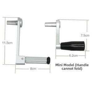Manual Hand Crank Handle for Clothes Drying Rack