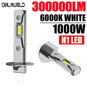 H1 Led Light for Car 1000W High Power Spotlights LED Canbus Headlight Bulbs 6000K Upgrade Automobile Lamp Ampoule Led H1 Foggers