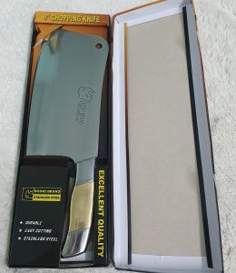 Dao Rhino Chặt Xương Cán Thép - Đỏ lớn 976