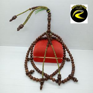 tasbih tijani kayu SETIGI LAUT ASLI A489