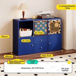 MEISD | Living Room Antique Color Caleck Style DIY TV Cabinet
