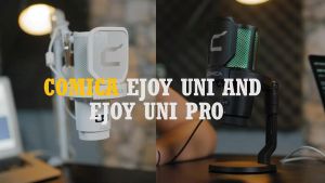 COMICA UNI PRO ไมโครโฟนเกม USB ไร้สายสำหรับพีซีแล็ปท็อปไม่มีเสียงรบกวนไมโครโฟนคอนเดนเซอร์กับไฟ RGBปิดเสียงได้รับสำหรับการสตรีมการบันทึกพอดคาสต์แชทกระตุกYouTubeไม่ลงรอยกันคอมพิวเตอร์PS5 PS4นักเล่นเกม