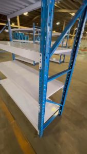 ชั้นวางเหล็ก 4ชั้น รับน้ำหนัก100-500kg. (ขนาด2x2x0.6m) ชั้นวางของ Micro Rack SHELF ชั้นวางหนังสือ อุปกรณ์ช่าง ของน้ำหนักมาก ที่วางล้อ จัดระเบียบสต๊อก โกดังสินค้า ชั้นวางอุตสาหกรรม โรงงาน