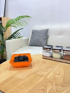 YHOME Alat Panggang Portable Sekali Pakai Dengan Arang Fress Brush Oles Bisa Untuk BBQSATEATAU STEAK / Grill BBQ Portable Disposable Free Brush Y316