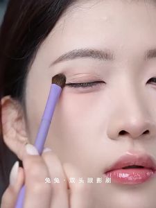 GUOXIAONIU Eyeshadow Brush Set Eyebrow Contour Eyeliner Makeup Brushes Women Blending Detail Eye Cosmetic Tools Professional