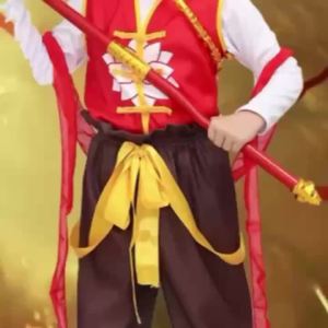 【多款搭配】哪吒魔童降世衣服六一儿童演出服角色扮演cos个性表演小哪咤套装