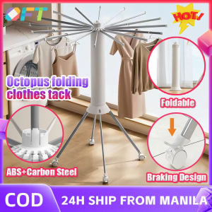 Octopus Clothes Rack Foldable Clothes Rack Stand Heavy Duty Invisible Clothes Drying Rack Clothes Hanging Rack Clothes Line Drying Racks Laundry Rack Space Saver