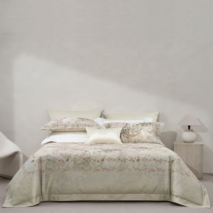 120 Thread Count Tencel and Long-staple Cotton Printed 4-Piece Set