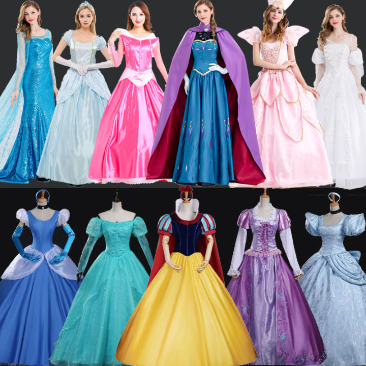 Trang phục công chúa lọ lem Cinderella cho thuê – Miêu Quán