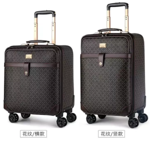 Genuine Leather Business Travel Suitcase with Universal Wheels 20 Inch Luggage for Men And Women 22 Inch Suitcase for Travel