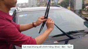 [TSG-MAZDA] Cần Gạt Mưa Ô Tô Khung sắt lưỡi silicon dùng cho các dòng xe: MAZDA 236 Cx5 (12-17) BT 50 (10-15)