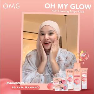 Lapak Gadis OMG Oh My Glow Skincare Super Glow Kit 5 item Paket Bundling Best Seller OMG 5 item ( Face Wash + Moist Cream + Moisture Gel + Serum + Suncreen ) Oh My Glow Bundle Pack 4 item Perawatan Kulit Wajah COD MEDAN