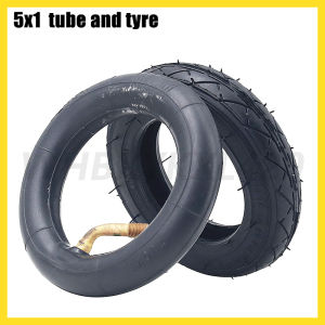 5X1 Rubber Pneumatic Tires Inner Tube Outer Tyre for Scooter Wheels Kids Wheels Skates 5 Inch Tires