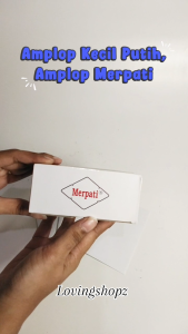 Amplop Putih Kecil/Angpao Putih/ Amplop merpati putih polos 110 x 70 mm