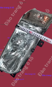 Đèn pha đông phong 3 tai bắt TM033-5 lắp cho xe ben xe thùng đông phong liền xi nhan