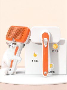 XIAOGUSHI | Pet Deshedding Grooming Tool for Floating Hair Removal and Easy Cleaning