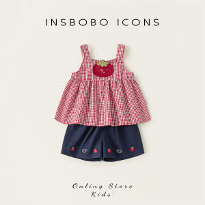 insbobo | Bộ Đồ Mùa Hè Cho Bé Gái Thời Trang 2 Món