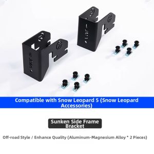 FIT CLUB | Car Roof Platform Luggage Rack Climbing Ladder Side Mounting Plate for Outdoor Modification