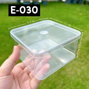 กล่องเค้กเกาหลี กล่อง Cake Box เกาหลี สี่เหลี่ยมใส แบบแข็ง ใสแจ๋วแหวว ไม่แตกง่าย ใส่ขนมสวย 450 600 ml.