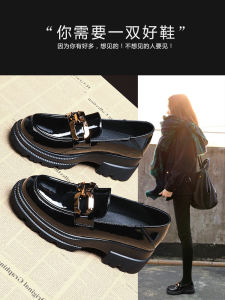 Mori Style Leather Shoes & Korean Thick Sole Mary Jane Shoes: 2024 Autumn New Arrival