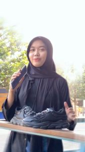 Sepatu Sneakers Miyajima Pria Wanita Black White Hitam Putih Olahraga Kasual Running Terbaru