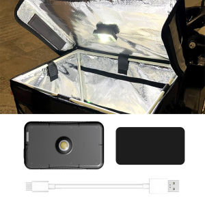 KEVANLY | Universal Motorcycle Locomotive Box Sensor Light LED Tail Box Anti-Collision Lamp Convenient Outdoor Fishing Camping Night Light