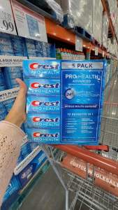 [ĐỦ BILL STORE + AIR] Kem đánh răng Crest Pro Health Advanced Whitening 164g của Mỹ