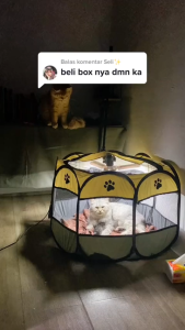 PROMO BaoRun Kandang Lipat Hewan Peliharaan Foldable Pet Cage Waterproof