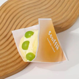 Bakery Pastry Cooking Utensils Souffle Literie Packaging Paper Bags for Baking Donuts Ice Cream Congee Western Pastries