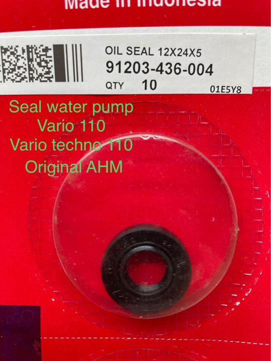 Seal water pump vario 110,vario techno 100 ori hgp 12x24x5 Lazada