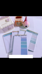 A5/B5 Weekly Planner Notebook Flip-Up Coil Notepad Schedule Notebook Work Clock-in Time Planner 52Sheet