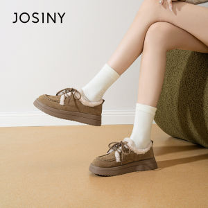 Josiny | Fleece Warmth Slip-On Loafer 2026 Fall New Design