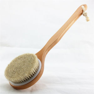 Horse Hair Back Scrub Brush