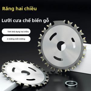 Lưỡi Cưa Gỗ Chịu Lực 40 Răng Đường Kính 4 & 5 Inch 125mm Đĩa Cắt Gỗ Tròn Bằng Thép Cacbua Vonfram Dùng Cho Máy Công Cụ Điện