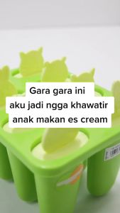 Cetakan Ice Cream Golden Sunkist TCE1073 Serbaguna Cetakan Es Krim Jelly Cokelat Puding Es Lilin dll by Einstein-Store